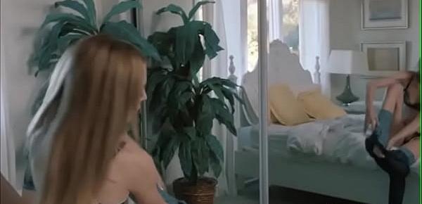  Aiden helps her Friend Evelyn orgasm